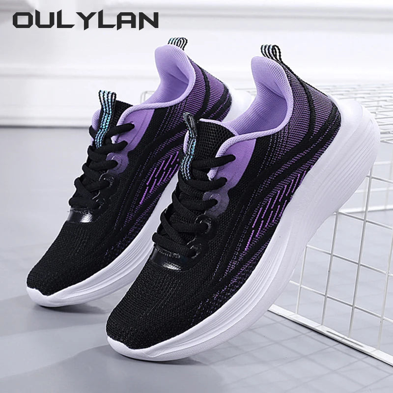 Women's Lightweight Breathable Running Shoes Fashion Casual Mesh