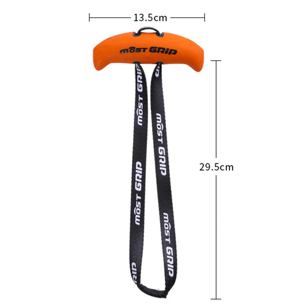 TPE Pull Up Handles Ergonomic Exercise Resistance Band Multifunctional Tranining