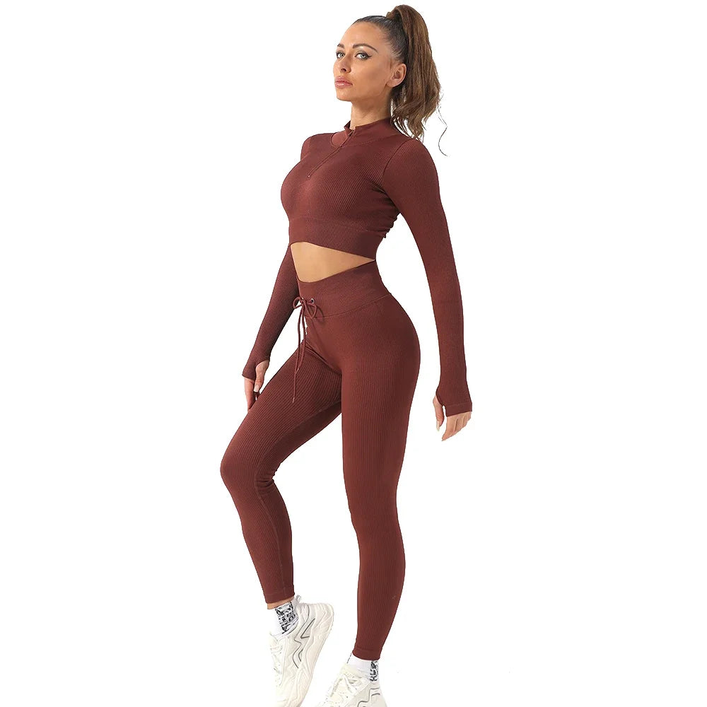 US Stock OhSunny Seamless Gym Clothing Workout Clothes for Women