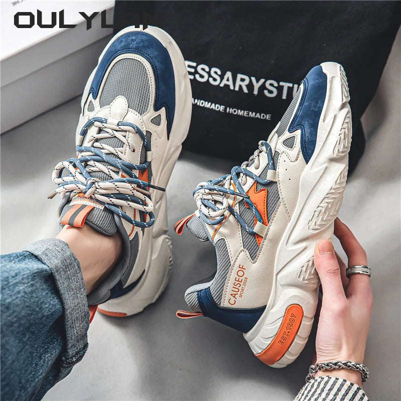 Men's Spring Leisure Versatile Height Increasing Shoes