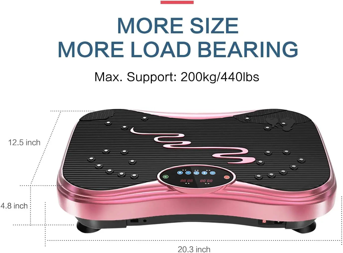 Vibration Plate Exercise Machine Whole Body Workout Vibration Fitness Platform