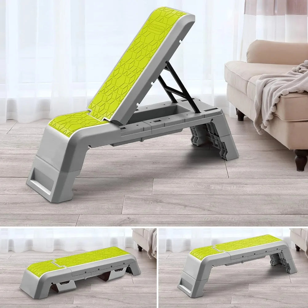 Multifunctional Aerobic Deck with Cord Workout Platform Adjustable Weight Bench