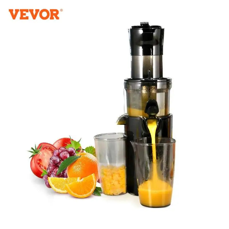 VEVOR Masticating Juicer Cold Press Juicer Machine 2.6" Large Feed Chute