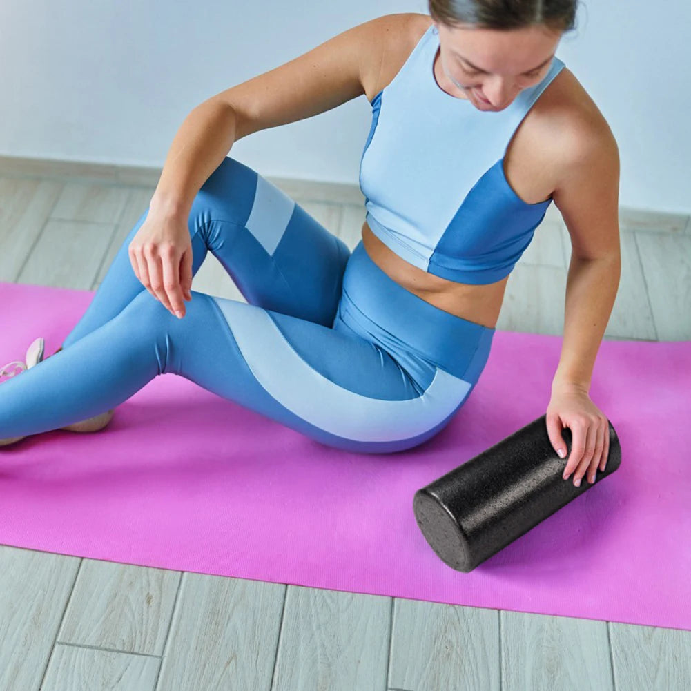 12 Inch Solid Core Back Foam Roller High-Density Foam