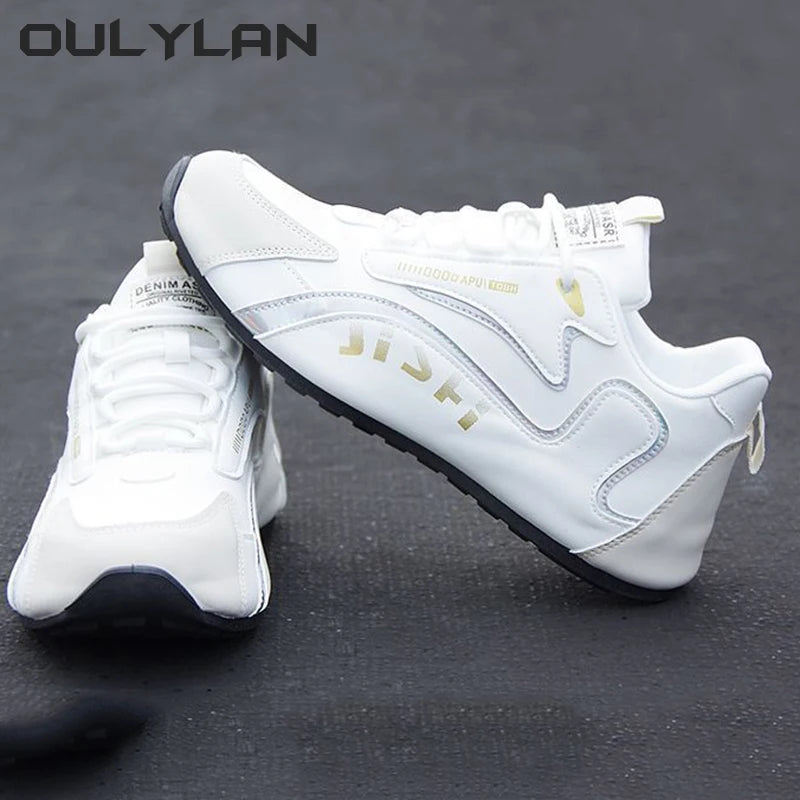 Men's Leather Shoes Fashion Trendy High-end Travel Shoes