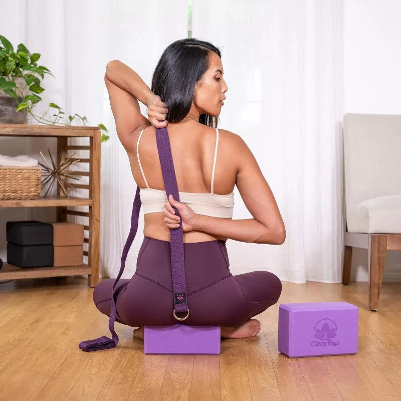 Clever Yoga Set - Complete Beginners 7-Piece  Kit