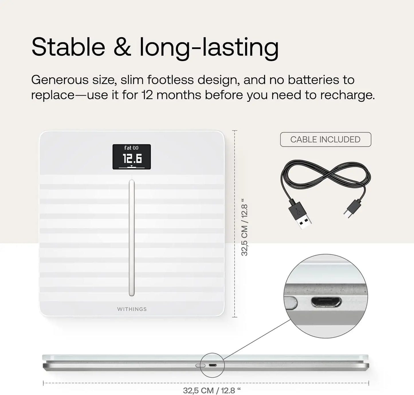 Body Cardio Premium Wi-Fi Body Composition Smart Scale