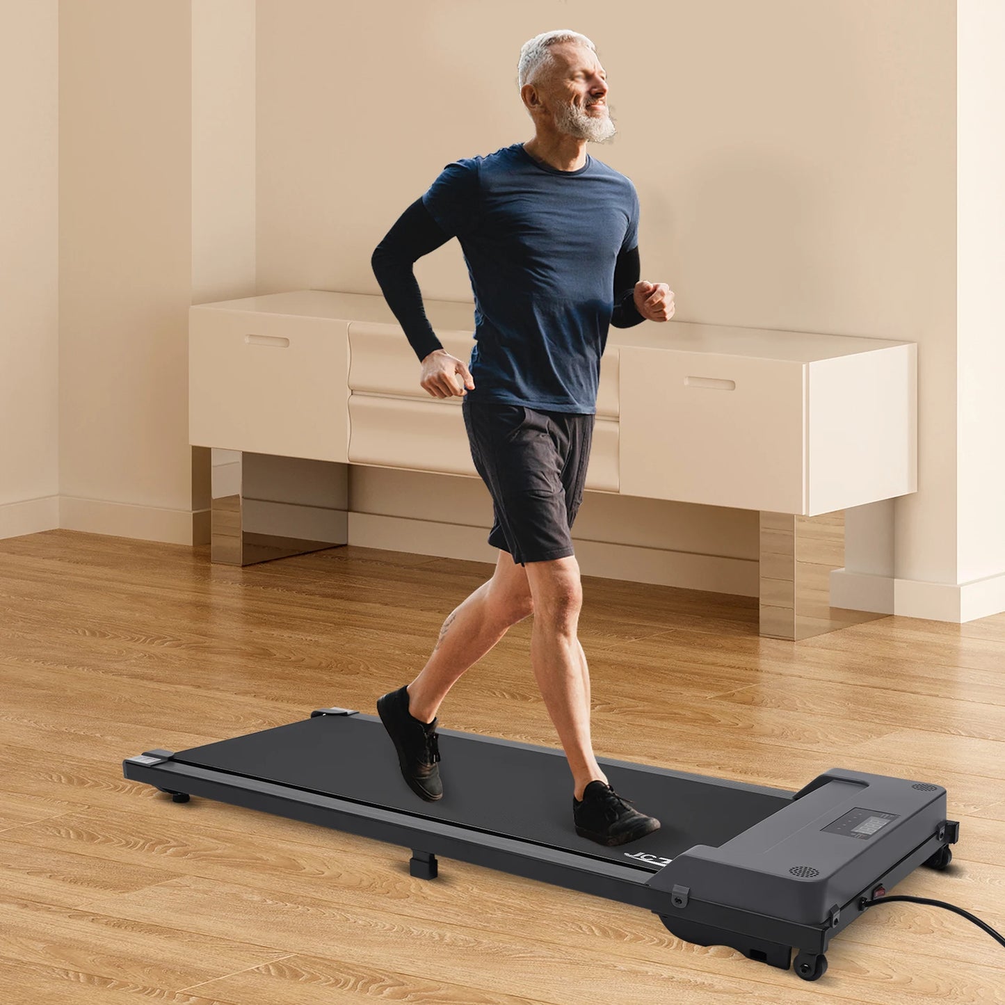 Treadmill for Exercise, Electric Walking and Running Machine, Under Desk