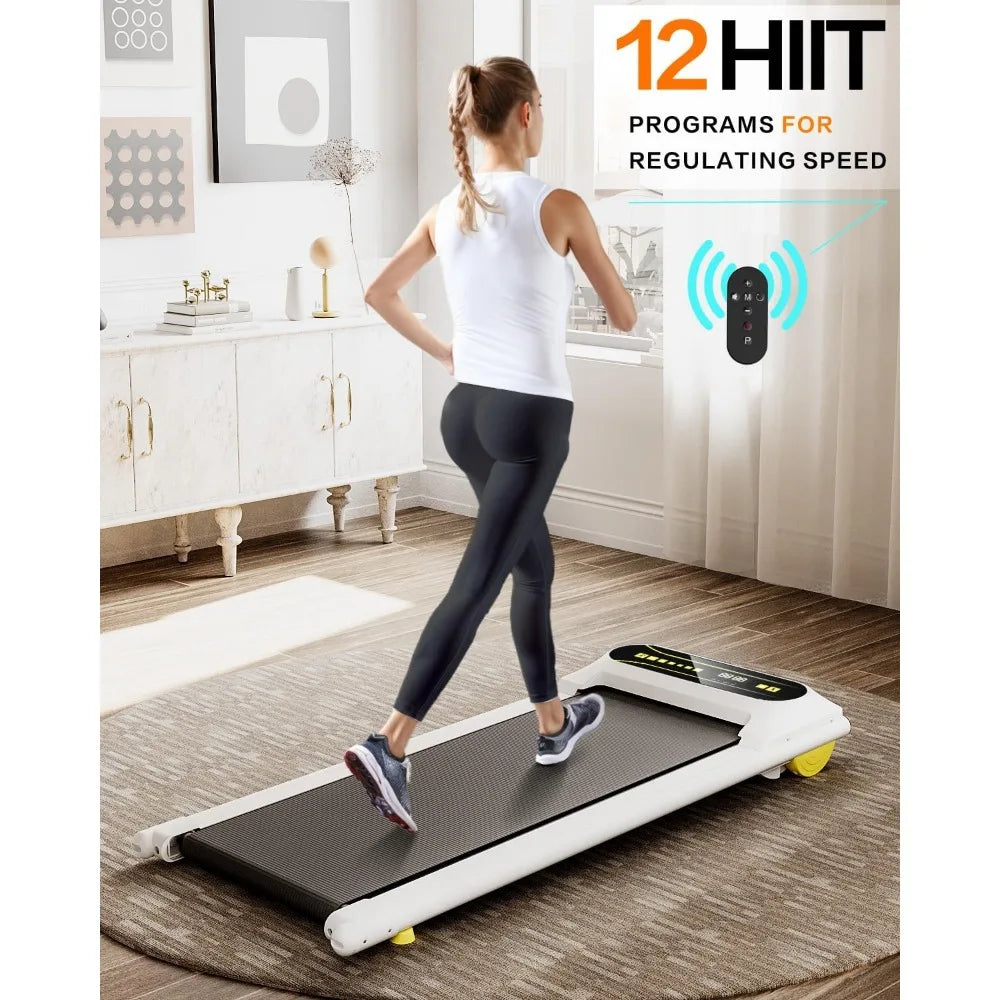 Portable Mini Walking Treadmills for Home/Office, 2.25HP Walking Jogging Machine